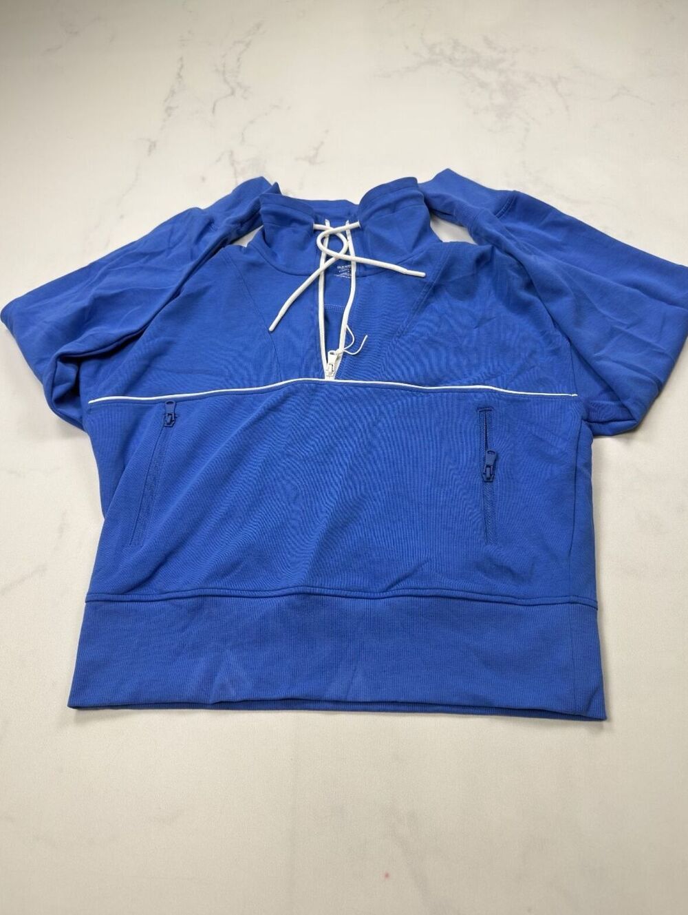 Old Navy Sweatshirt Blue 2010s Athleisure - Womens M
